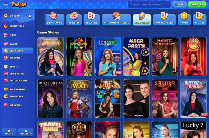 Scopri il mondo del gioco d'azzardo con Pistolo Casino Online Italia, pistolo casino app